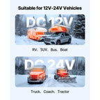 Дизелов отоплител 12–24 V, заявени 8 kW, 5 л