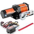 Електрическа лебедка 12 V за ATV, тягово усилие около 1,58 т