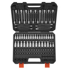 Комплект вложки и битове HEX/TORX, 107 части