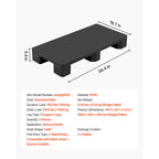 Пластмасов палет HDPE, 1 или 2 броя