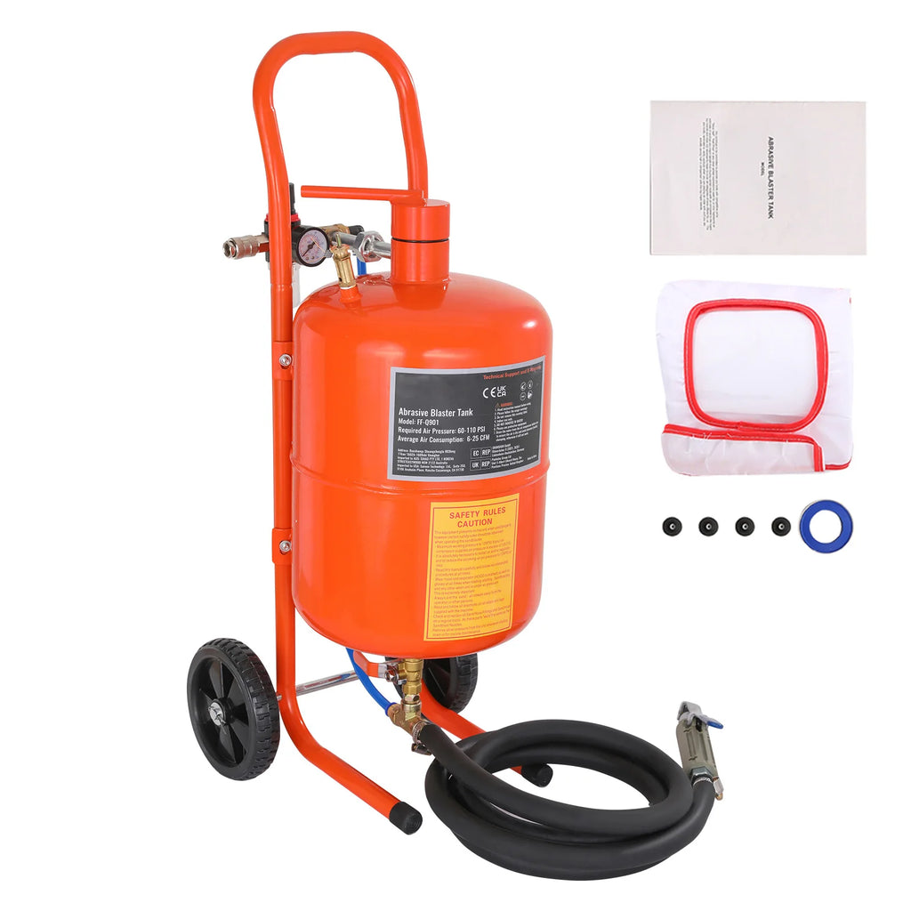 Пясъкоструен апарат, варианти 5, 10 или 20 gal
