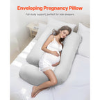 Възглавница за тяло за бременни, G, C или L форма