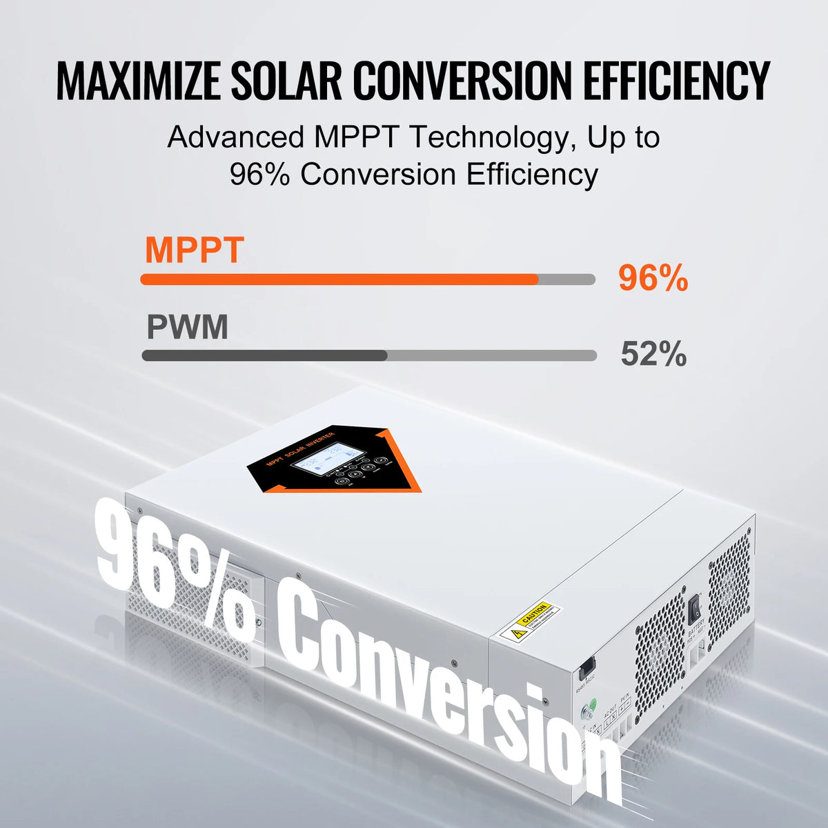 Хибриден соларен инвертор 5500 W, 48 V, 230 V AC