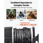 Лебедка за ATV 12 V, тягово усилие 1,13 или 1,58 т