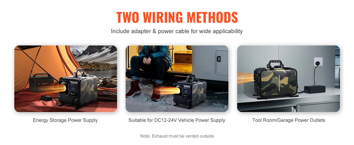 Дизелов отоплител 12/24 V с Bluetooth и CO сигнализация