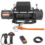 Електрическа лебедка с тяга 6,12 т, 12 V, въже ≈ 25,91 м