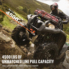 Лебедка ATV/UTV с тяга 2,04 т, 12 V, въже 11,88 м