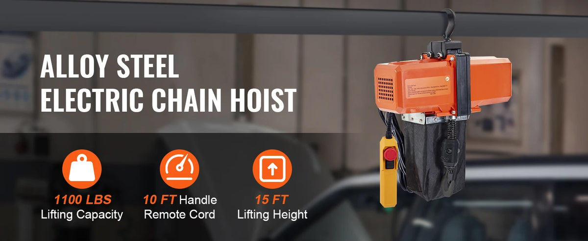 Електрически верижен телфер BDH500, до 499 кг