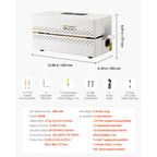 Непрекъсната лентова машина за запечатване, 400 W