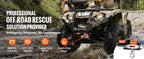 Електрическа лебедка 12 V за ATV, тягово усилие около 1,58 т
