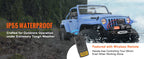 Електрическа лебедка 12 V, тягово усилие около 2,04 т