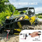 Електрическа лебедка 12 V за ATV, тягово усилие около 1,58 т