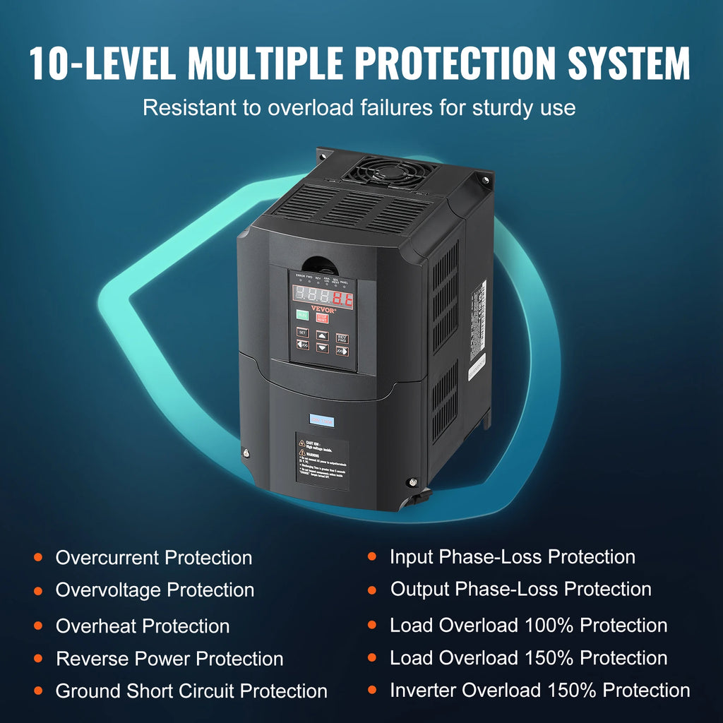 Честотен инвертор 220 V, 0,75 или 7,5 kW