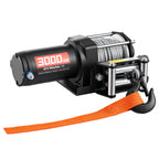 Електрическа лебедка 12 V, 1,36 т, стоманено въже ≈ 12,01 м