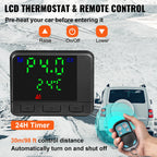 Дизелов отоплител 12 V, клас 8 kW, с LCD управление
