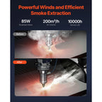 Димоуловител за запояване XF180, DX2000 или DX2000II