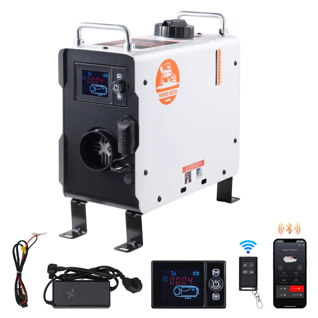 Дизелов отоплител 2 kW с управление, 12–24 V
