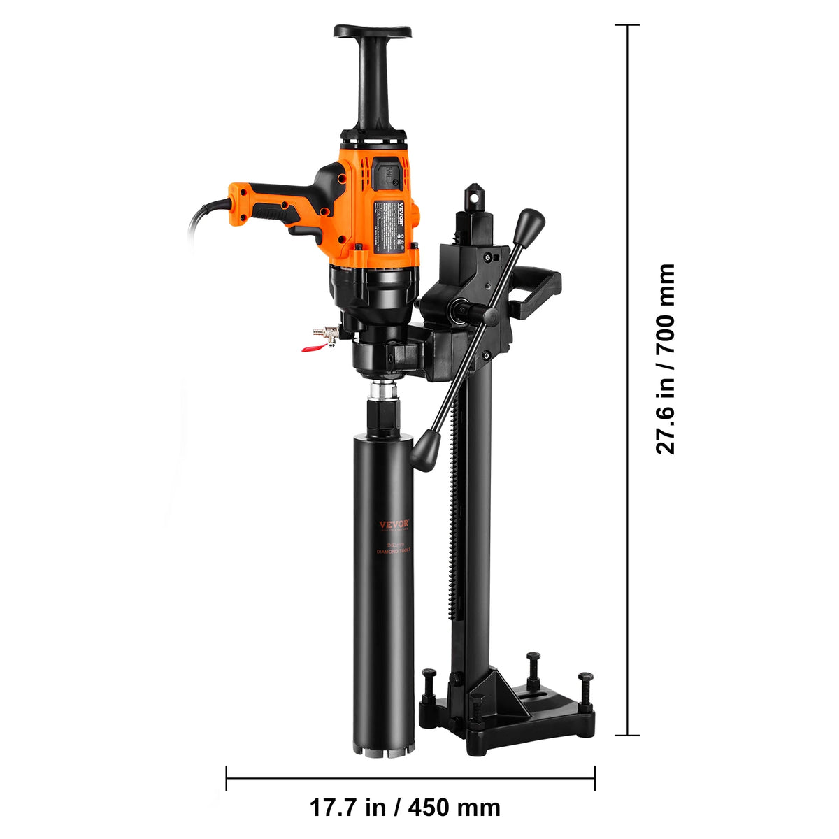 Машина за диамантено пробиване, 2 000 или 2 600 W