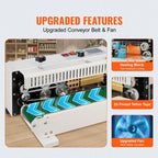 Хоризонтална лентова машина за запечатване, 600 W