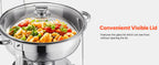 Комплект от 2 бюфетни съда с капаци, клас 5 qt