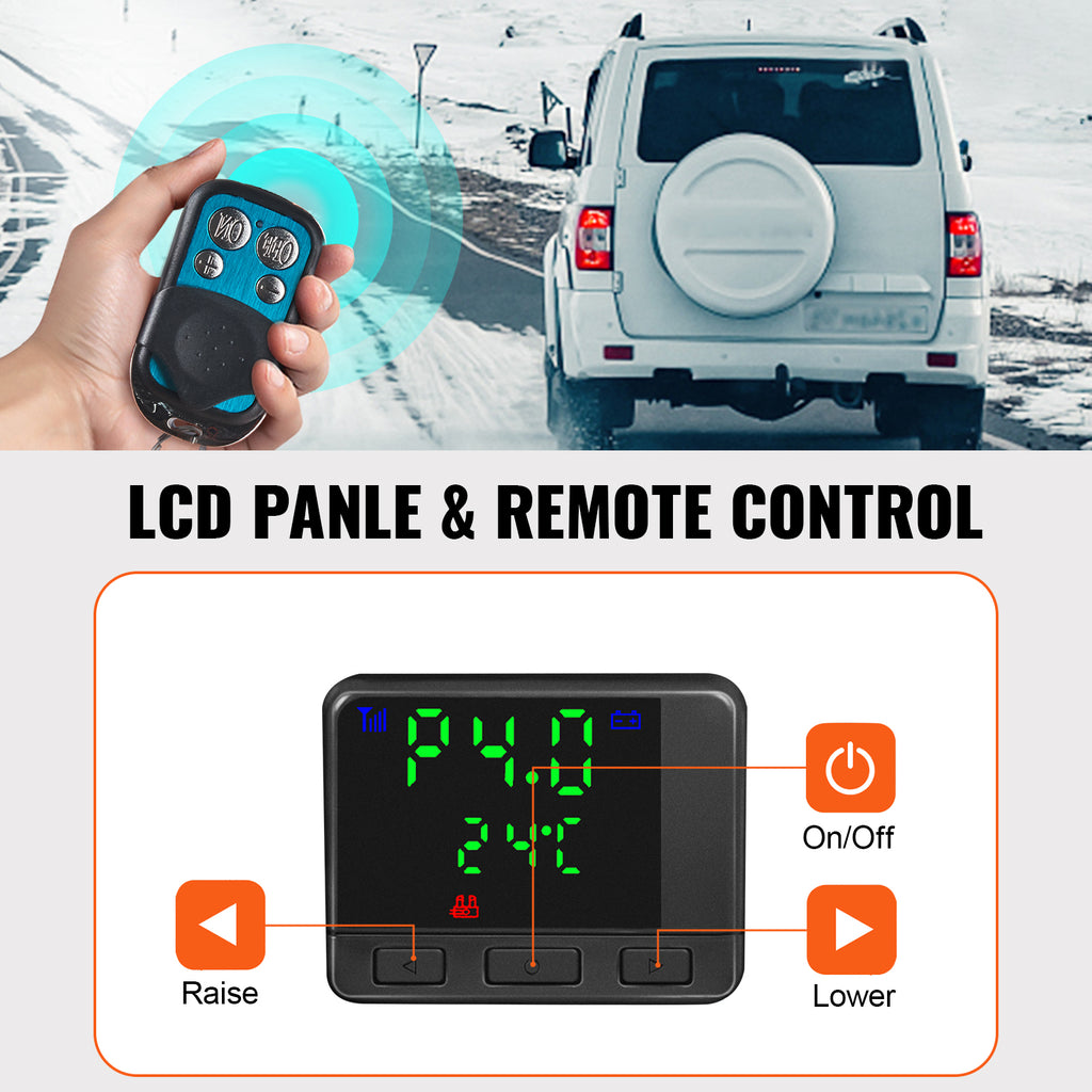 Дизелов отоплител 12 V, клас 8 kW, с LCD управление