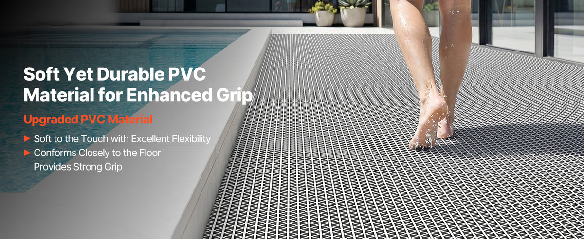 Дренажна PVC постелка на руло, ширина около 92 см