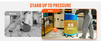 Количка за варели с въртящи се колела
