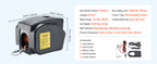 Електрическа лебедка за лодка 12 V, до 907 кг