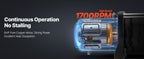 Електрическа лебедка с тяга 6,12 т, 12 V, въже ≈ 25,91 м