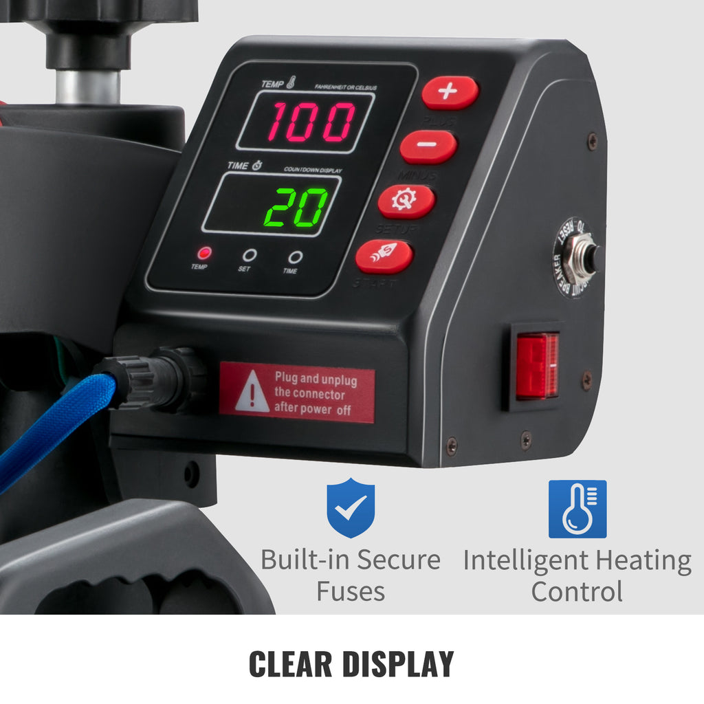 Термопреса TLM13135 5 в 1, 1250 W