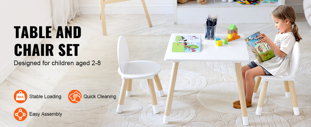 Детска маса със столчета или пейка