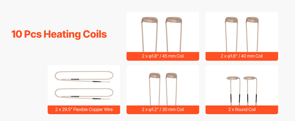 Индукционен нагревател за болтове 1 kW, 220 V