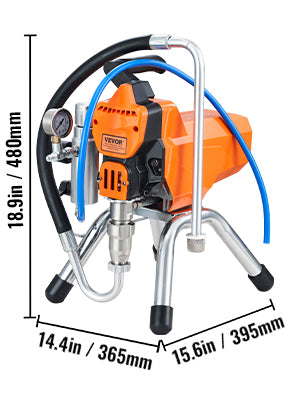 Безвъздушна машина за боядисване 395, 2 000 или 2 200 W