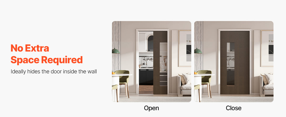 Касета за плъзгаща врата с плавно затваряне