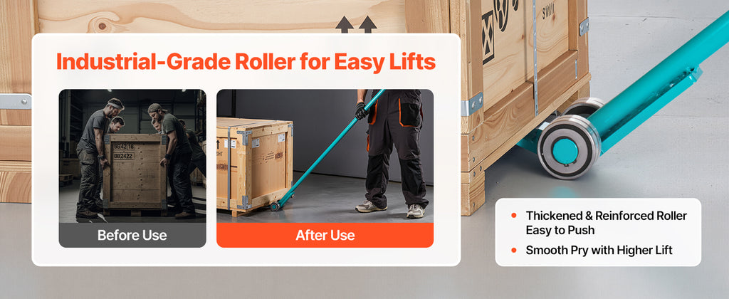 Лост с колело за преместване на товари, около 153 см