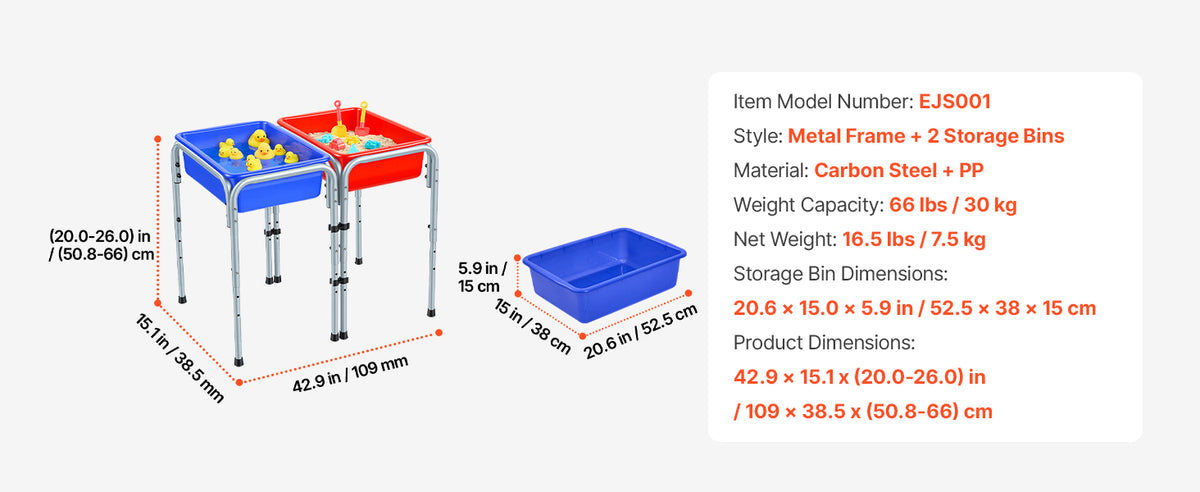 Детска сензорна маса и принадлежности