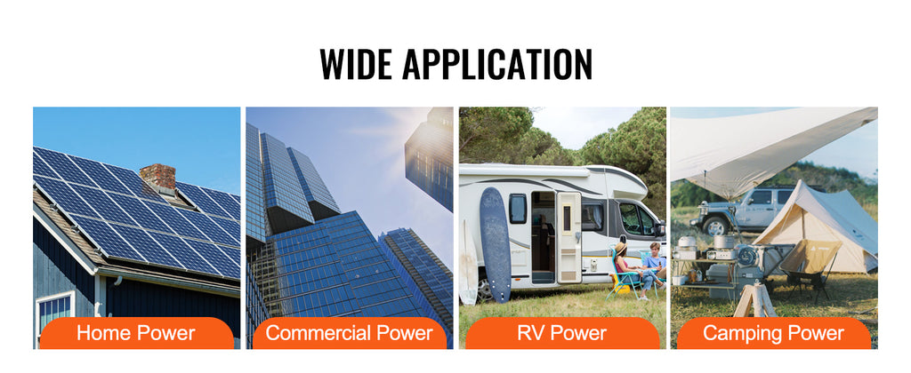 Хибриден соларен инвертор 5500 W, 48 V, 230 V AC