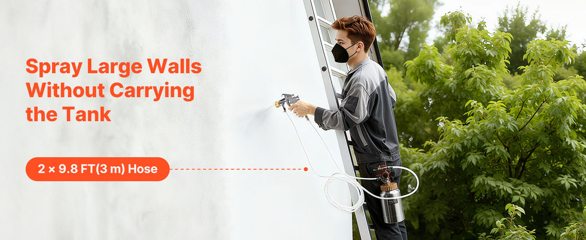 Резервоар за боядисване под налягане, 2–40 л