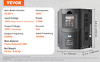 Честотен инвертор 220 V, 0,75 или 7,5 kW